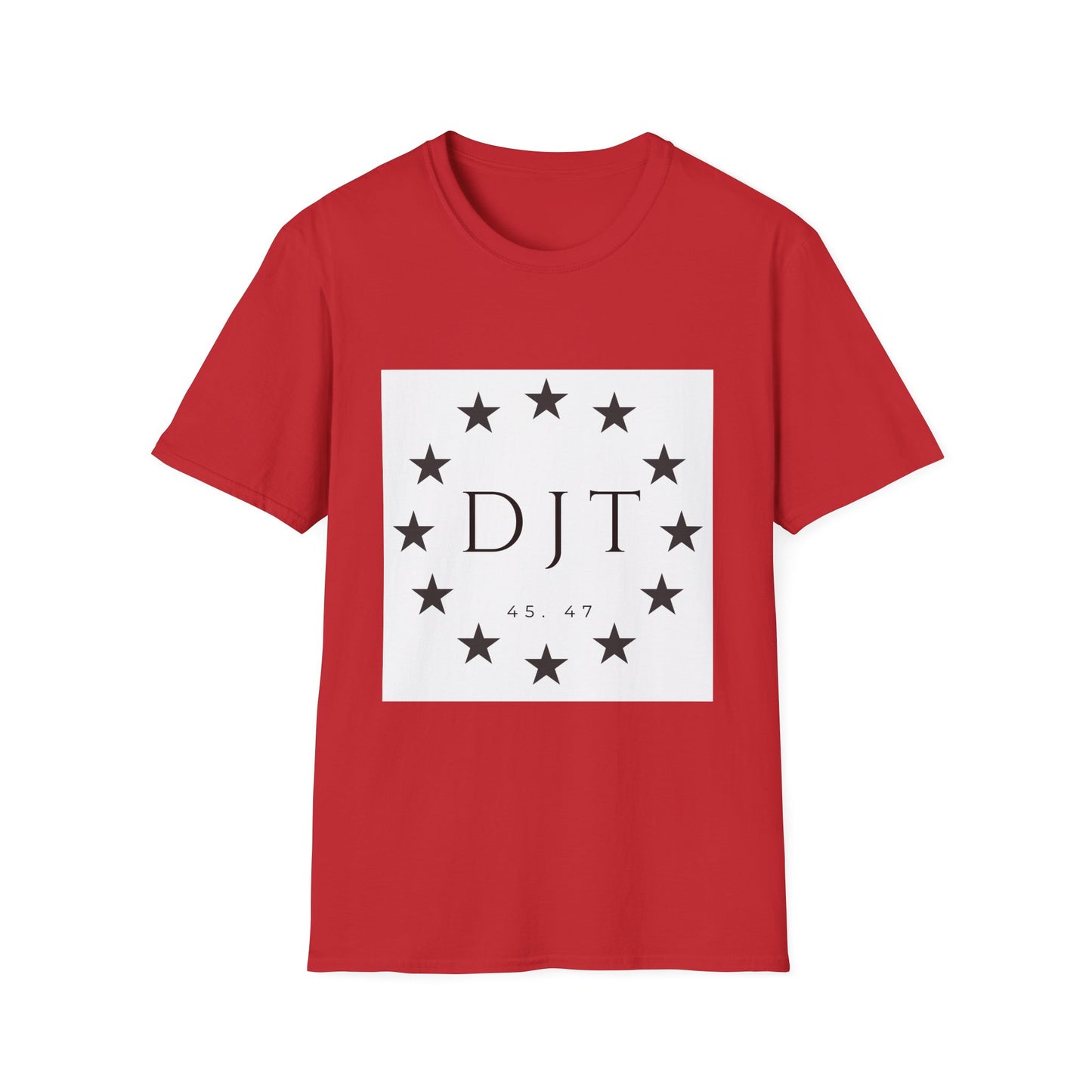 DJT 45 47 Adult size Unisex Softstyle T-Shirt