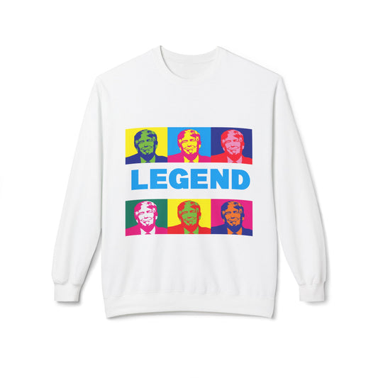 Legend Unisex Midweight Softstyle Fleece Crewneck Sweatshirt