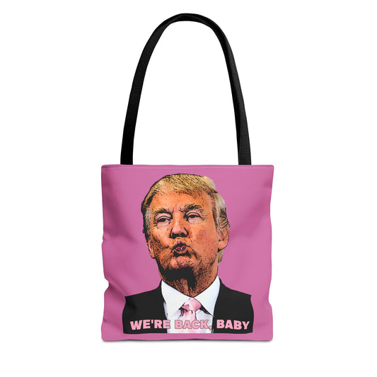 We're Back, Baby Tote Bag (AOP)